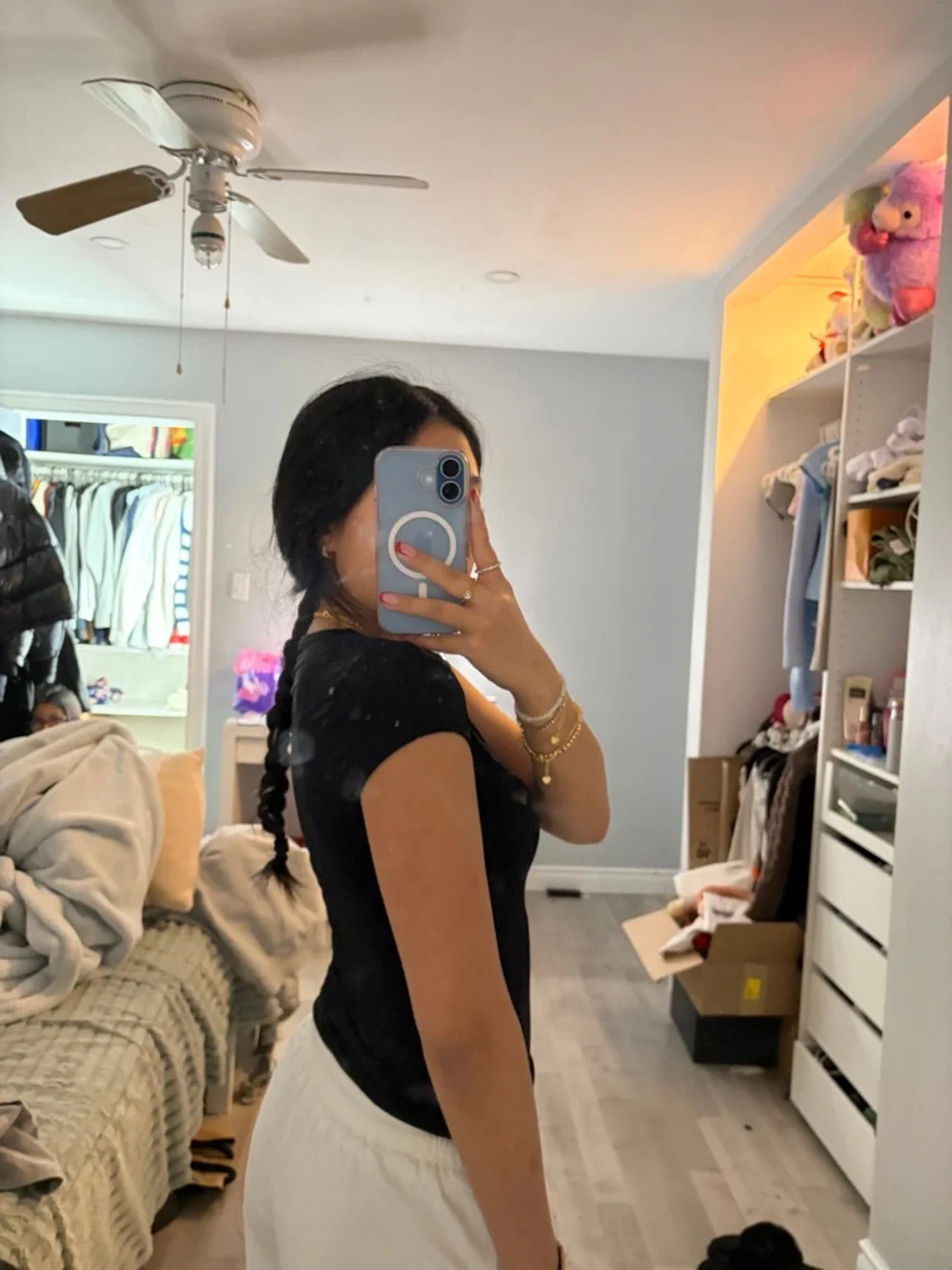 Zara Black Short Sleeve Tee - Picture 3 of 4